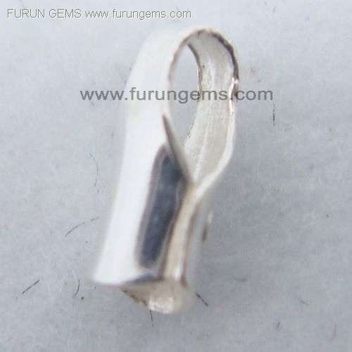 silver 925 clip for rope and leather strap