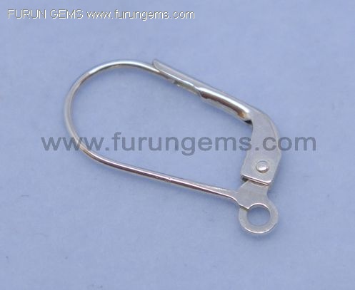 silver 925 earring hook