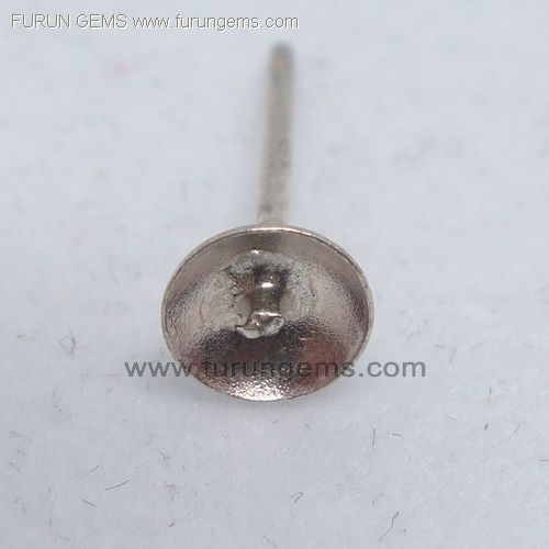 silver 925  earring pin