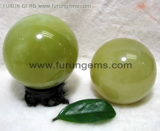 lemon jade sphere /ball