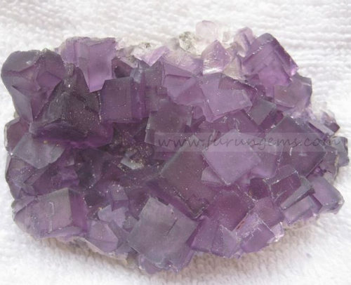 purple fluorite specimen