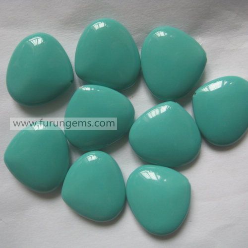 syn turquoise pear 18x16mm