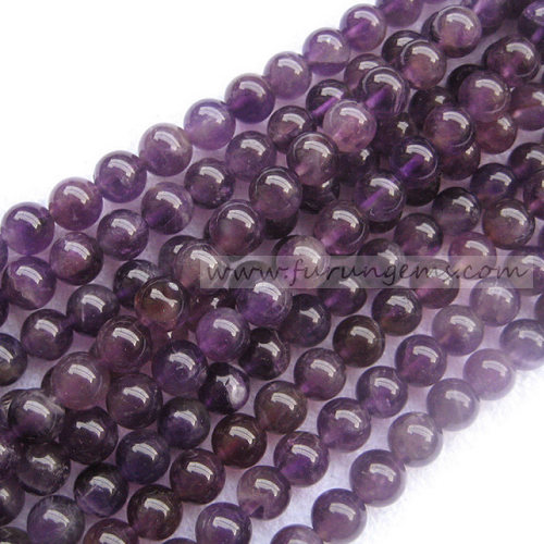 Amethyst 8mm round beads